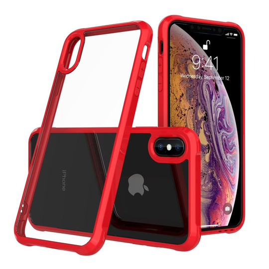 LEEU DESIGN iPhone Xs Max anti-shock case - Red