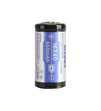 XTAR 14500 3.7 V Akku 800 mAh suojapiirillä