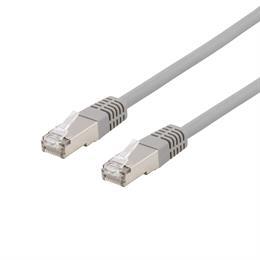 U/FTP Cat6a Laitekaapeli, 20m, 500MHz, Delta-sertifioitu, LSZH, Harmaa