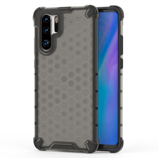 Bofink Honeycomb Huawei P30 Pro kuoret - Musta