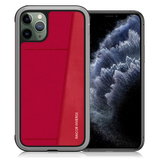 Raigor Inverse JACK Cover for iPhone 11 Pro - Red