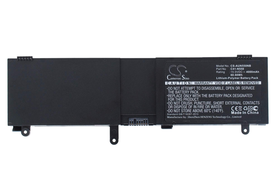 Asus N550 N550J N550X47JS akku 4000 mAh