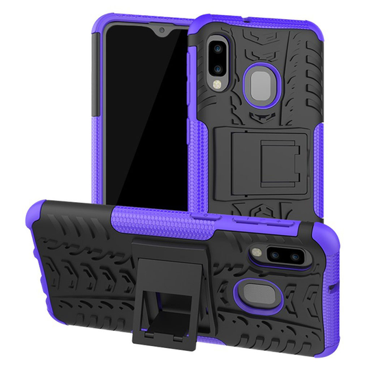Offroad Samsung Galaxy A20e kuoret - Violetti
