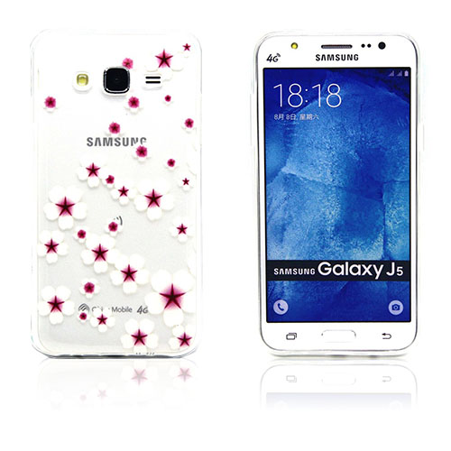 Westergaard Samsung Galaxy J5 Kuori - 5 Terälehtinen Kukka