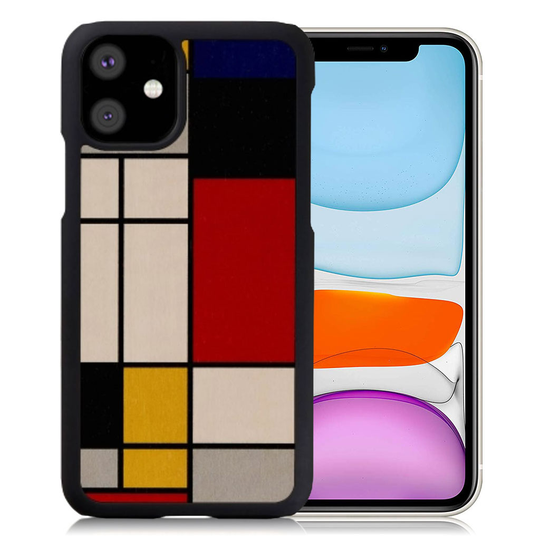 Man&Wood premium case for iPhone 11 - Mondrian Wood