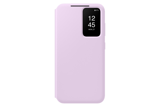 SAMSUNG CLEAR VIEW WALLET COVER S23 LILAC