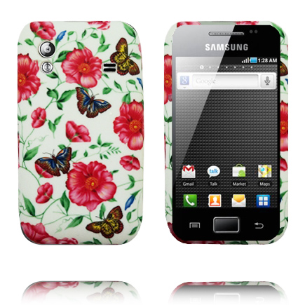 Symphony (Kukat & Perhoset) Samsung Galaxy Ace Silikonikuori