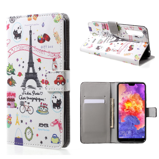 Huawei P20 Pro ainutlaatuinen suojakotelo - Eiffel