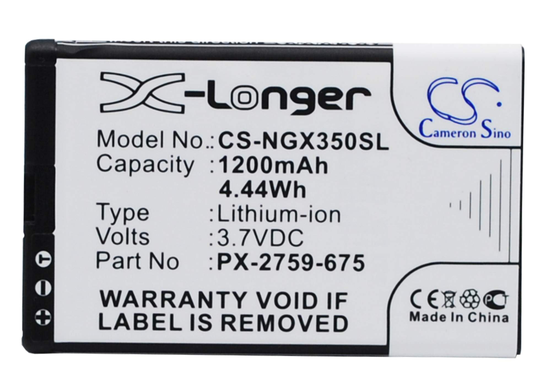 NavGear Motorradnavi SLX-350 akku 1200mAh