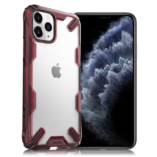 Ringke FUSION X iPhone 11 Pro Max - Ruby red