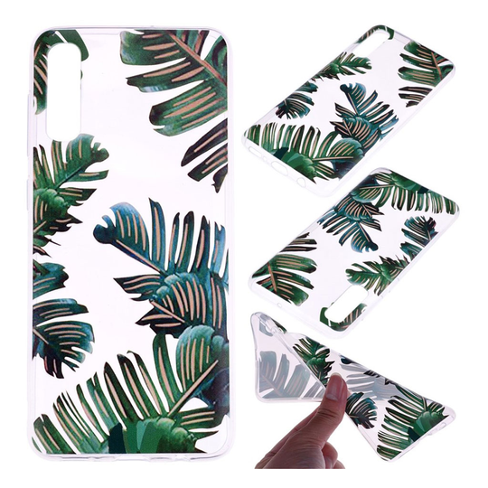 Samsung Galaxy A50 kuviollinen suojakotelo - Lehdet