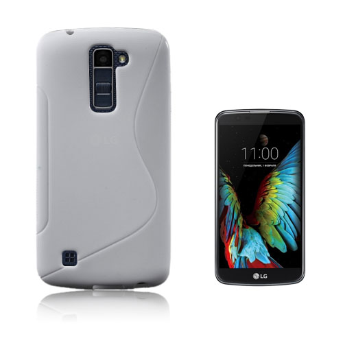 Lagerlöf LG K10 TPU Kuori - Valkoinen