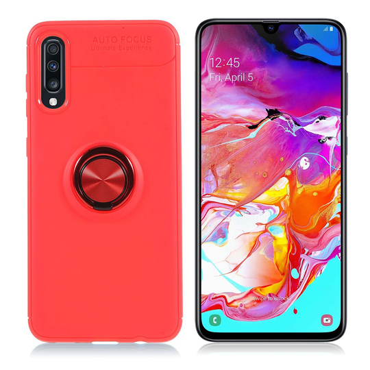 Samsung Galaxy A70 finger ring case - Red