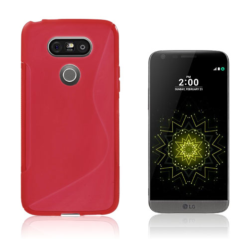 Lagerlöf LG G5 Kuori - Punainen