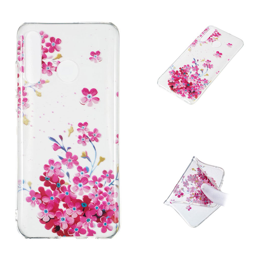 Huawei P30 Lite kuosi suojakotelo - Kukat