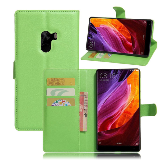 Xiaomi Mi Mix moderni nahkakotelo - Vihreä