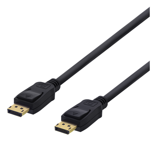DisplayPort-kaapeli, 2 M, 4K UHD, DP 1.2, Musta