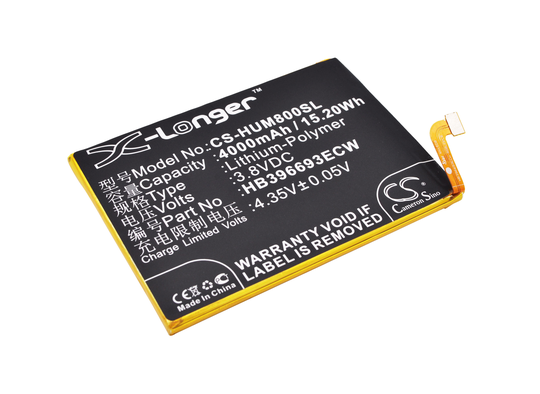Huawei Ascend Mate 8 Ascend Mate 8 Dual SIM M200-UL00 akku 4000 mAh