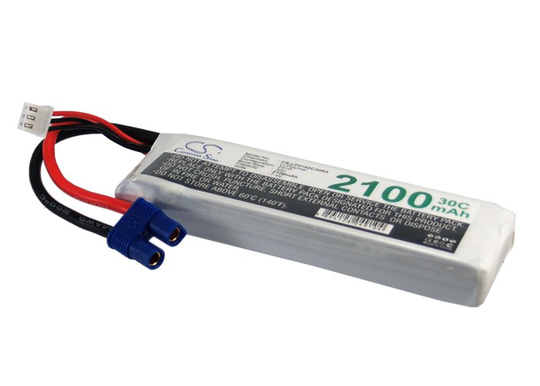 Li-Po akku 2100mAh 7 4V 30C EC3