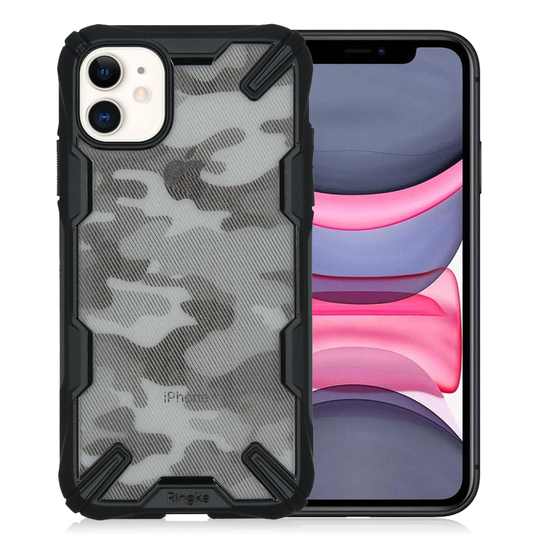 Ringke FUSION X DESIGN iPhone 11 - Camo Black