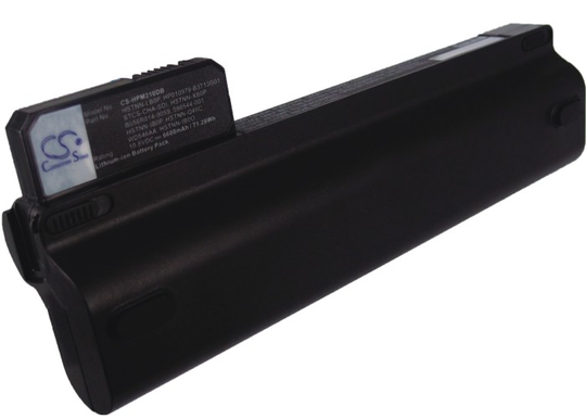 HP Mini 210 akku 6600 mAh - Musta