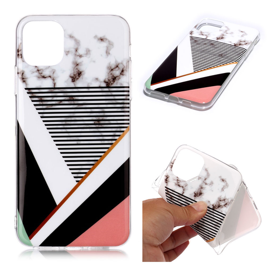 Marble iPhone 11 Pro Max kuoret - Marmori Raidallinen Kuvio