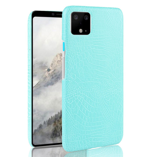 Croco Google Pixel 4 XL kuoret - Syaani