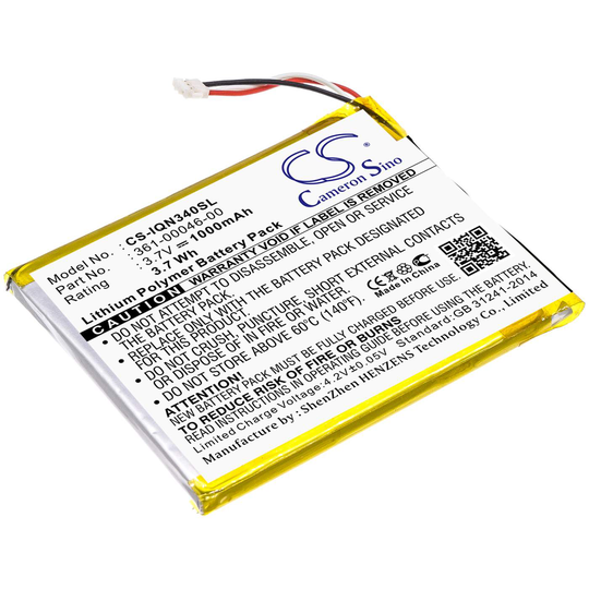 Garmin Nuvi 3400 Nuvi 3450 Nuvi 3450LM Navigaattorin Akku