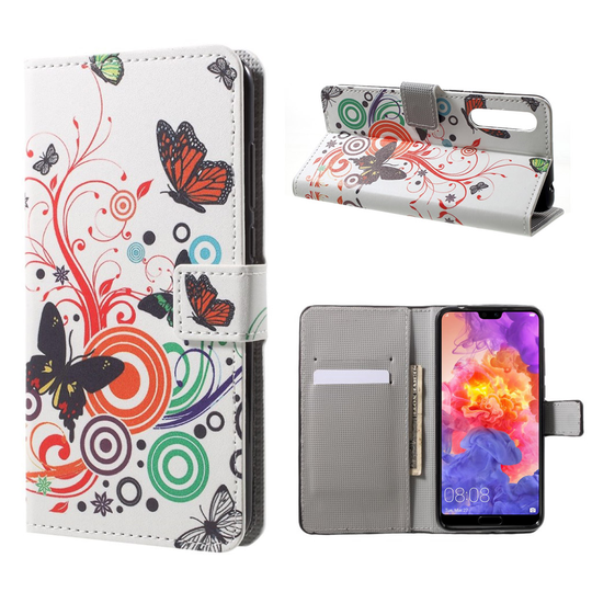 Huawei P20 Pro ainutlaatuinen suojakotelo - Perhoset