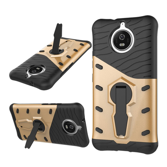 Motorola Moto G5S uniikki suojakuori - Kulta