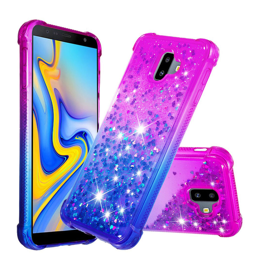 Samsung Galaxy J6 Plus (2018) gradient case - Purple / Blue