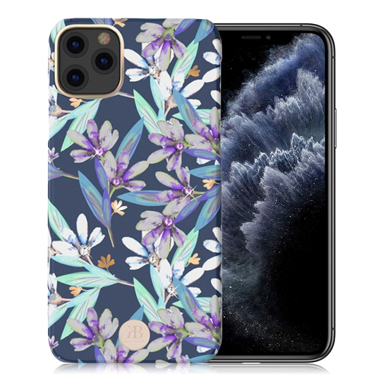 Kingxbar iPhone 11 Pro Blossom Swarovski Case - Tulip