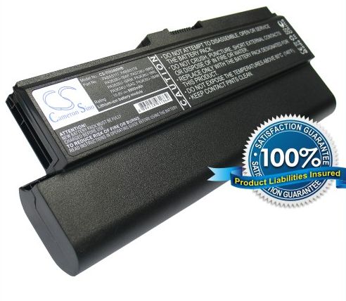 Toshiba Satellite L312 Portege M800 Portege M808 Satellite U400 Satellite U405 akku 8800 mAh Musta