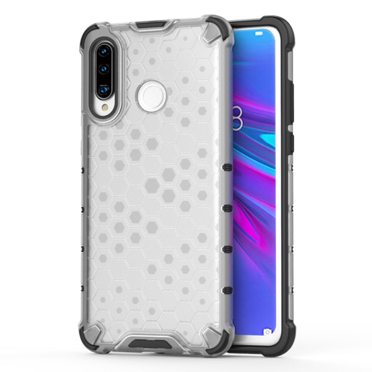Bofink Honeycomb Huawei P30 Lite kuoret - Valkoinen