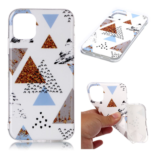 Marble iPhone 11 Pro kuoret - Kolmiokuvio marmori