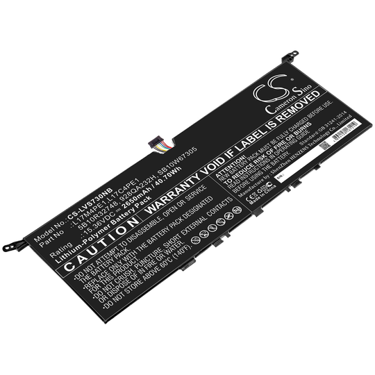 Lenovo IdeaPad 730S / Yoga S730 Akku - 2650mAh / 15.36V