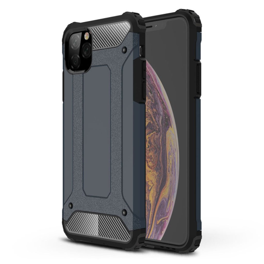 Armour Guard iPhone 11 Pro Max kuoret - Tummansininen