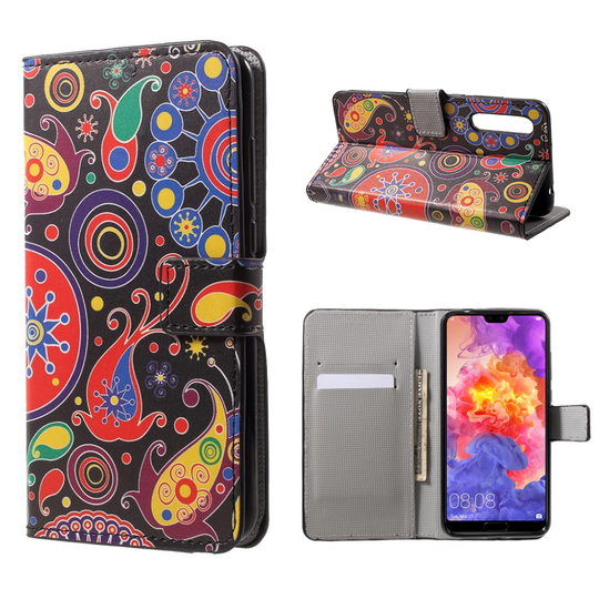 Huawei P20 Pro ainutlaatuinen suojakotelo - Värikäs