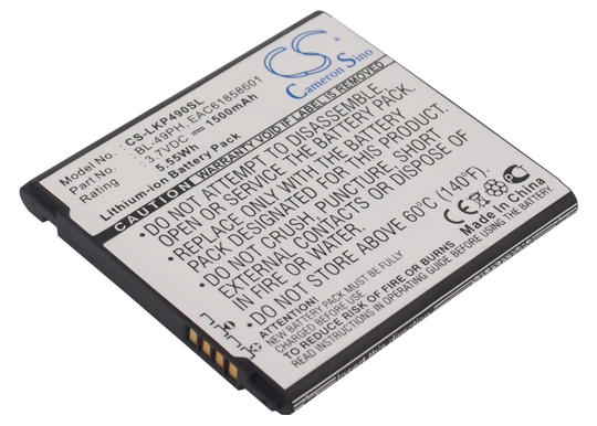 LG F120 F120L F120K Akku 1500 mAh