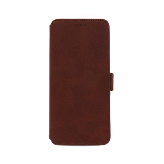 NovaNL Bookcase Volume 1.0 suojakotelo Samsung Galaxy A50 - ruskea