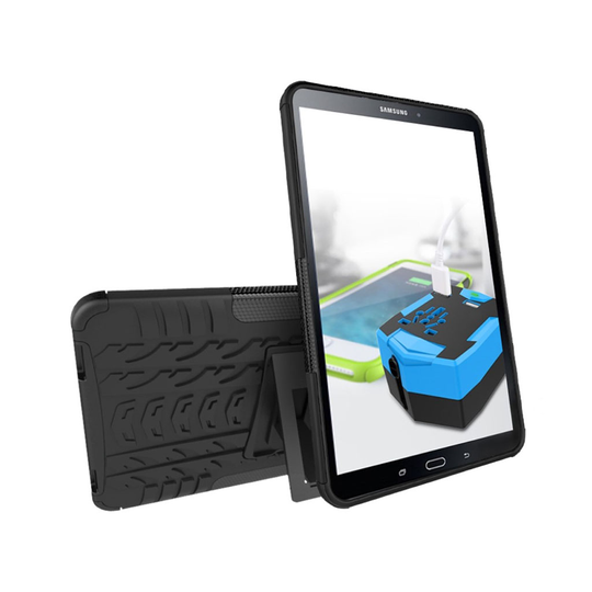 Samsung Galaxy Tab 10.1 (2016) Kotelo - Musta
