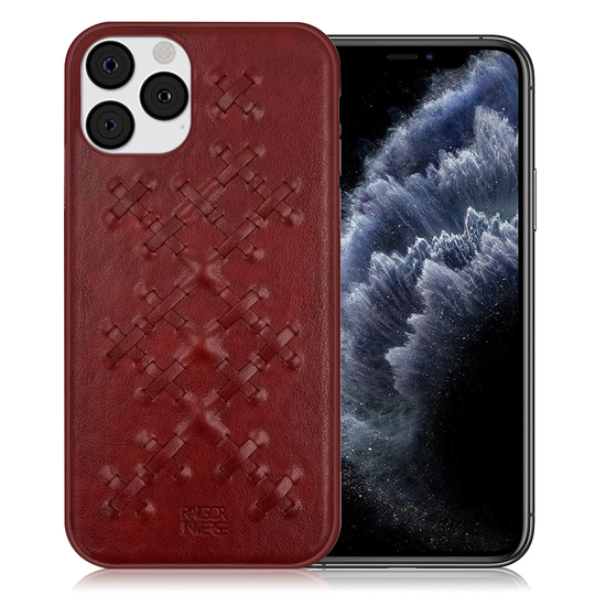 Raigor Inverse WEAVE Cover for iPhone 11 Pro - Red