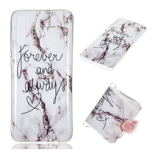 Samsung Galaxy A70 marble pattern case - Style F