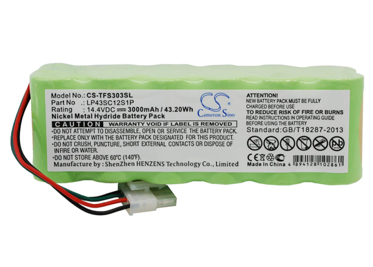 Tektronix 965 DSP 78-8097-5058-7 TFS3031 akku 3000mAh