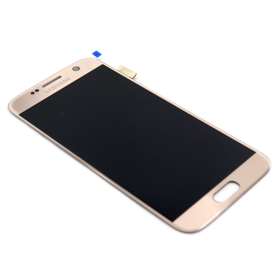 Samsung Galaxy S7 (SM-G930F) Näyttö ja kosketuspaneeli - Kulta (Alkuperäinen)