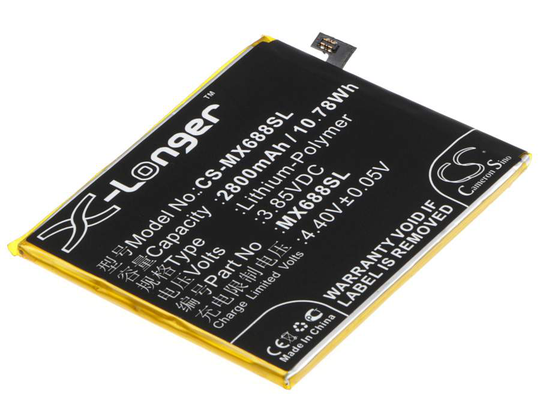 MeiZu M3 M3 mini M688C akku 2800mAh