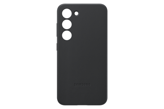 SAMSUNG LEATHER COVER S23 BLACK