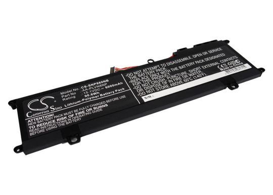 Samsung ATIV Book 8 NP880Z5E NP880Z5E-X01 akku 6000 mAh