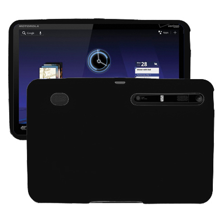 Soft Shell (Musta) Motorola XOOM Silikonikuori