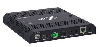 BLACK BOX MCX S7 4K60 NETWORK AV ENCODER - HDCP 2.2, HDMI 2.0, 10-GBE FIBER